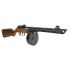 Страйкбольный пистолет-пулемет Snow Wolf PPSH EBB, пластик под дерево (SW-09)